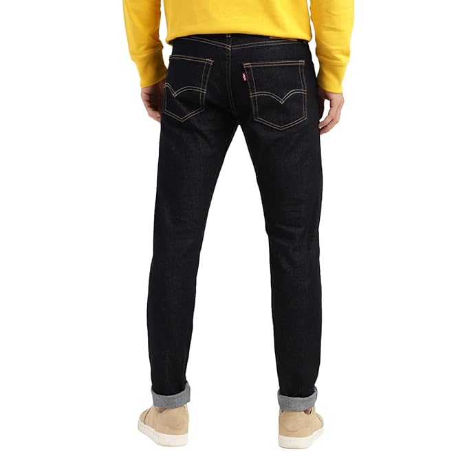 Levi's Men's 512 Slim Tapered Fit Mid Rise Blue Jeans - Image 4