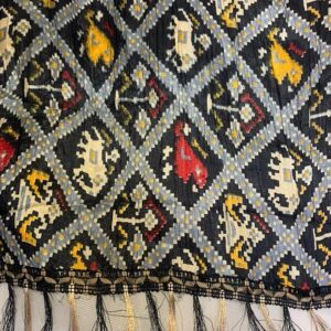 AKSHADEEP Bandhani and Patola Print Dupatta - Traditional Art Silk Dupattas for Women